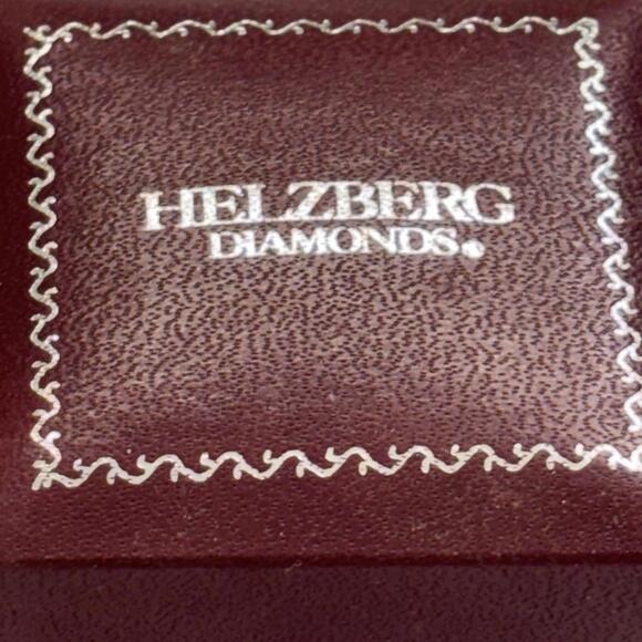 Helzberg Sterling garnet & bordeaux pearl earrings
